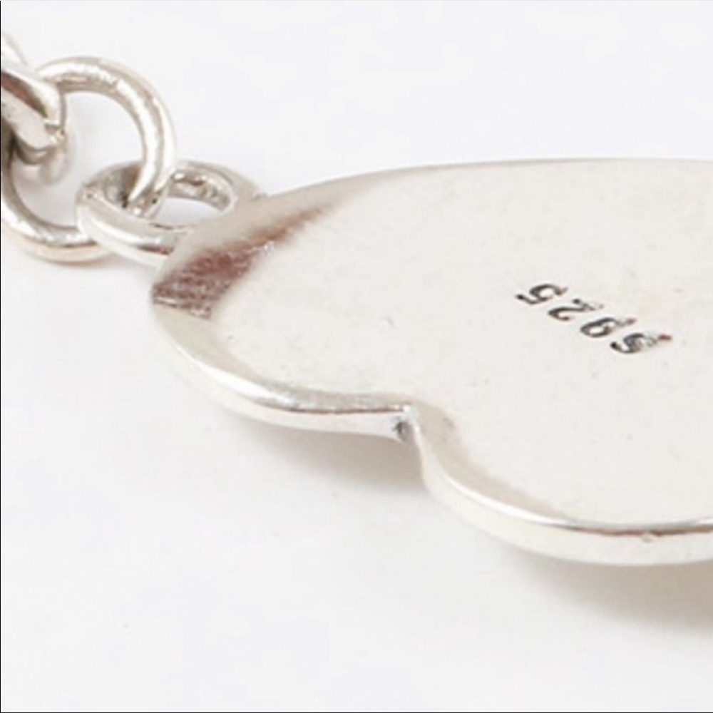 NEW HEART 925 STERLING SILVER NECKLACE, NICE NECKLACE, CUTE NECKLACE - Picture 6 of 6